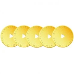 Titanium 45mm Rotary Cutter Blades Pack Of 5