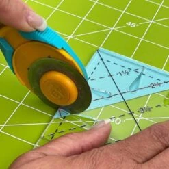 Quilt In A Day 6.5" Triangle Square Up Plus Ruler -THE QUILT SHOP 6 5 triangle square up plus 5