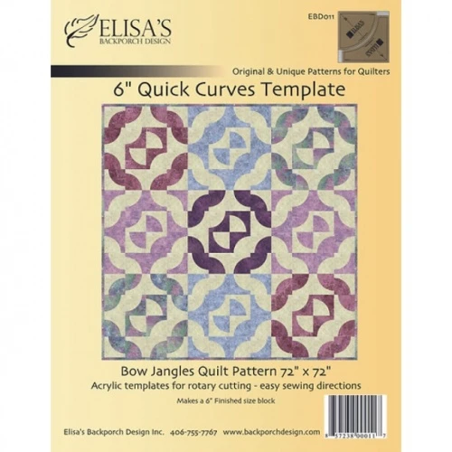 6" Quick Curves Templates With Pattern 5 6" Quick Curves Templates With Pattern - Image 3