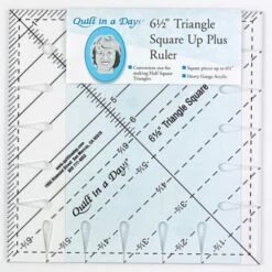 Quilt In A Day 6.5" Triangle Square Up Plus Ruler