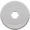 OLFA 18mm Rotary Blades - 2 Pack -THE QUILT SHOP Olfa 18mm spare blade