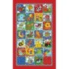 Alpha-Babies Alphabet Fabric Panel 24in -THE QUILT SHOP alpha babies alphabet fabric panel