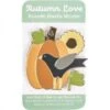 Autumn Love Enamel Needle Minder -THE QUILT SHOP autumn love needle minder 1