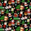 Black Catnip Xmas Fabric | Freckle And Lollie -THE QUILT SHOP black catnip xmas fabric