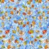 Blue - Autumn Fairy Flight - Flower Fairies Of The Autumn Fabric -THE QUILT SHOP blue fairy flight flower fairies fabric 1