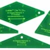 CutRite Slit N Sew 45 Degree Diamond 8 Inch Finished Template