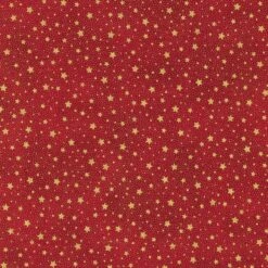 Holiday Flourish Holiday Stars Red W/metallic