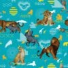 FLEECE - Lion King Character - UK Only -THE QUILT SHOP cce0c5 30a2897662ef43fcb0a54872d910b362mv2