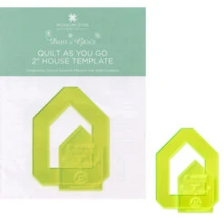 Missouri Star Quilt Company Quilt As You Go 2" House Template