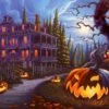 Jack-O-Lantern Lane Halloween Panel -THE QUILT SHOP cce0c5 5d89a00f0ef7429cbe56630459de12a1mv2