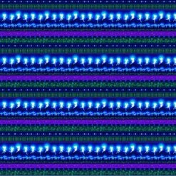 Multi Novelty Stripe Fairies Glows In The Dark Fabric