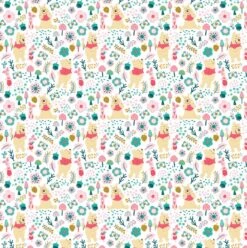 FLANNEL - Winnie The Pooh Flannel Fabric