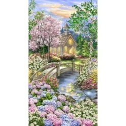 Multi Peaceful Garden Panel