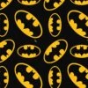 FLANNEL - Batman Logo Fabric - Black -THE QUILT SHOP cce0c5 92ab714b8fbb462fa7790a969592797emv2