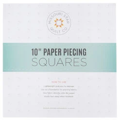 Missouri Star Quilt Company 10" Square Paper Pieces 50 Pieces