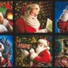 Holly Jolly Saint Nick Panel 24in