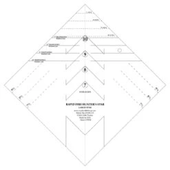 Rapid Fire Hunter's Star Template Large -THE QUILT SHOP cce0c5 bbe618ff60a7450bb0d881f927ec4faamv21