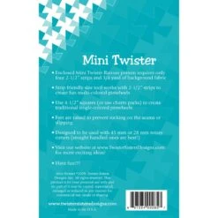 Mini Twister Template -THE QUILT SHOP cce0c5 c4e992fac5ec4f0799c15266afc052abmv22