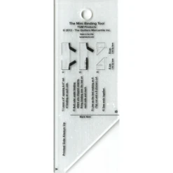 Mini Binding Tool Template Ruler
