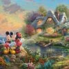Disney Dreams Mickey And Minnie Mouse Sweetheart Cove Panel -THE QUILT SHOP cce0c5 e0c578fe3a8748189a734e96d9ac84d9mv2