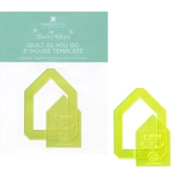 Missouri Star Quilt Company Quilt As You Go 3" House Template