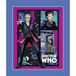 Doctor Who Fabric Panel