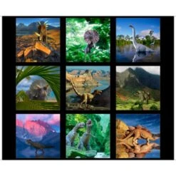 Dinosaur Patches Panel