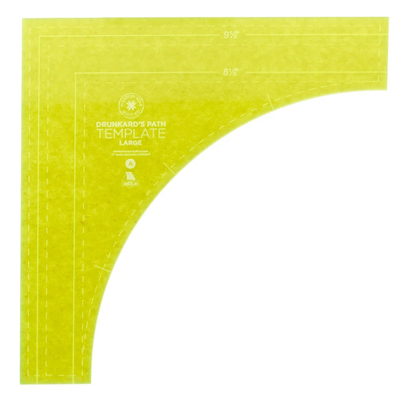 Missouri Star Drunkard's Path Circle Templates - Large. 4 Missouri Star Drunkard's Path Circle Templates - Large. - Image 2