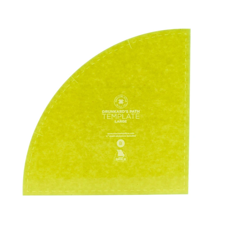 Missouri Star Drunkard's Path Circle Templates - Large. 5 Missouri Star Drunkard's Path Circle Templates - Large. - Image 3