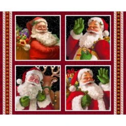 Red 4-Pillow Block Panel 36 Inch