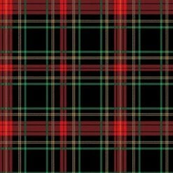 Red And Green Plaid Christmas Fabric