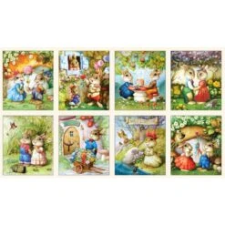 Cream I Love You Panel