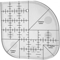Curved Corner Cutter Ruler
