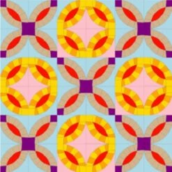 CutRite Slit N Sew Double Wedding Ring Template -THE QUILT SHOP cutrite double wedding ring template 5