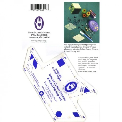 Marti Michell Deluxe Corner Trimmer And Hand Piecing Aid 4 Marti Michell Deluxe Corner Trimmer And Hand Piecing Aid - Image 2
