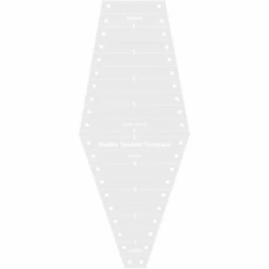 Double Tumbler Template -THE QUILT SHOP double tumbler 1