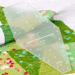 Double Tumbler Template -THE QUILT SHOP double tumbler 2