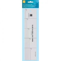 Slide Along Log Cabin Ruler | EZ Quilting