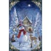 Frost Snow Play Christmas Panel -THE QUILT SHOP frost snow play christmas panel