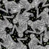 Hocus Pocus Mummies Glow In The Dark Fabric