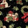 Holly Gifts Christmas Fabric -THE QUILT SHOP holly gifts christmas fabric