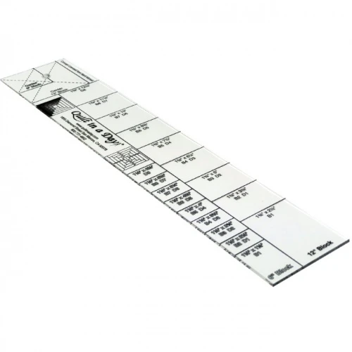 The Log Cabin Ruler 6in And 12in | Quilt In A Day 4 The Log Cabin Ruler 6in And 12in | Quilt In A Day - Image 2