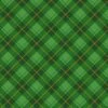 Merry Town - Green Diagonal Plaid