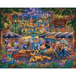 Disney Mickey And Friends Painting Panel