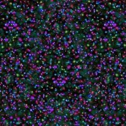 Aurora Borealis X-Mas Lights Fabric