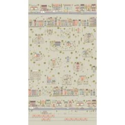 Anni Downs Sage My Neighbourhood Panel 24in