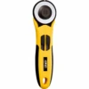 OLFA 45mm Rotary Cutter Comfort Grip -THE QUILT SHOP olfa 45mm comfort grip rotary cutter 1