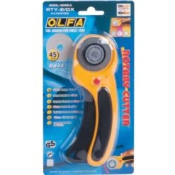 OLFA 45mm Deluxe Rotary Cutter -THE QUILT SHOP olfa 45mm deluxe rotary cutter 23