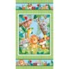 Party Animals Fabric Panel 24in -THE QUILT SHOP party animals fabric panel