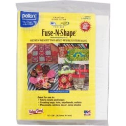 Medium - Pellon Fuse N Shape Double Sided Firm Interfacing 15in X 36in